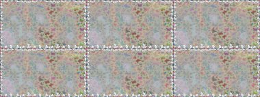 Kusursuz. Raster illüstrasyonu. Gri ve soyut arka planda gece kelebekleri. Kumaş, tekstil, baskı ve davetiye.