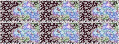 Tarafsız renklerde çiçekler. Renkli Bahar Temalı Kusursuz Arkaplan. Düz Çiçek Elementleri Tasarımı. Güzel çiçek deseni..