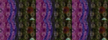 Çizim kalıbı. Gri renklerde. Renkli süs kenarı. Çiçek duvar kağıdı. Hint süsü. Raster illüstrasyonu.