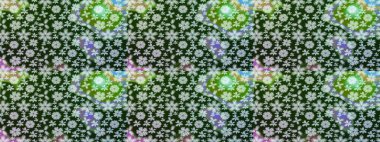 Kıvırcık, parlak örgü. Raster illüstrasyonu. Güzel, parlak, pürüzsüz kumaş, tuval. Eski moda arka plan. Desen, çizim, çiçek sınırı. Çiçeklerin çelengi.