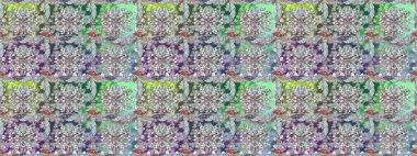 Çiçekler suluboya seamless modeli. Raster şık kumaş deseni.