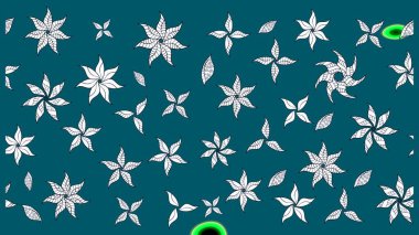 Güzel kumaş deseni. Raster illüstrasyonu. Bahar çiçekli güzel bir çiçek deseni..