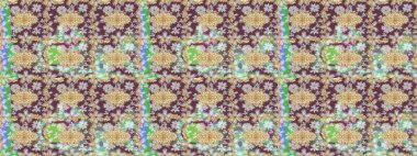 Klasik klasik klasik arka plan. Klasik Raster kahverengi ve altın desenli çizim. Geleneksel oryantasyon süsü.