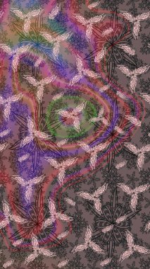 Tekstil, duvar kâğıdı, kapaklar, yüzey, baskı, hediye paketi, hatıra defteri, dekupaj. Küçük yabani çiçeklerdeki halk modelini çiz. Taşralı şıklığı. Liberty style millefleurs.