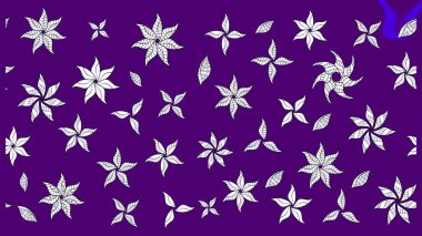 Karalama çiçeği. Düz Çiçek Elementleri Tasarımı. Raster illüstrasyonu. Zentangle soyut çiçekleri. Güzel kumaş deseni. Renkli Bahar Teması çizim şablonu.