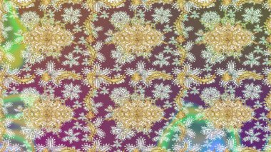 Noel, kar tanesi, yeni yıl 2019. Tarafsız renklerde altın elementli eskiz kalıbı.