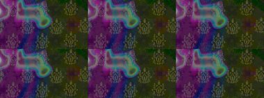 Eski usul. Raster illüstrasyonu. Kumaş, tekstil, duvar kağıdı baskısı için. Tomurcukları papatya çiçekleri olan sevimli bir çiçek deseni. Miles Fleur, süslü püslü bir süs. Taslak arkaplan.