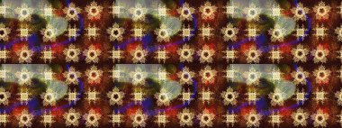 Noel stili. Bej, sarı ve kahverengi renkli kar taneleri. Raster illüstrasyonu.