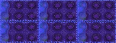 Raster dikişsiz çiçek deseni. Vadinin çiçekleri menekşe renklerinde.