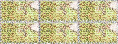 Kızlar, erkekler, elbiseler, duvar kağıtları için soyut, pürüzsüz desenler. Raster illüstrasyonu. Farklı yönlere uçan renkli kelebek koleksiyonu..