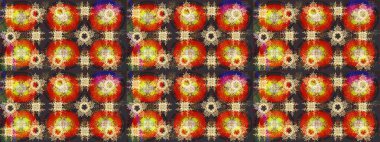 Raster resim. Kış. Kış sembolü. Renkli arka plan üzerinde izole suluboya kar taneleri.