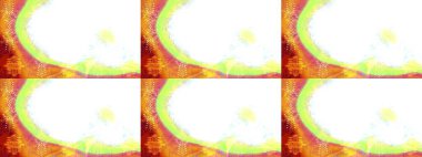 Raster beyazı, turuncu ve sarı kar tanelerinden izole edilmiş. Raster illüstrasyonu. Güzel bir kış süsü. Kar taneleri koleksiyonu.