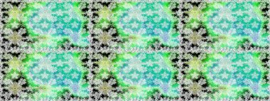 Kusursuz bir arka plan modeli. Suluboya, elle çizilmiş. Çiçekler yeşile. Raster stoku.