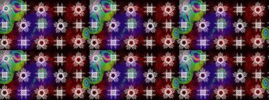 Renkli arka planda izole tatlı kar taneleri. Raster illüstrasyonu. Kar tanesi raster deseni. Siyah, kahverengi ve nötr renklerde kar taneleri.