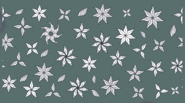 Küçük, tarafsız çiçeklerde oldukça eski bir besin torbası deseni. Tekstil, kumaş, kapaklar, duvar kağıtları, baskı, paket, koleksiyon defteri, örgü, dekupaj için çiçek arkaplanı..