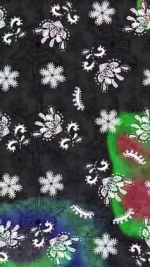 Renkli unsurlarla hareketli arka plan görüntüleri. Çiçekler. Eski model. Bayrak tarzı. Video kaydı. Şablon. Döngü. Kusursuz..