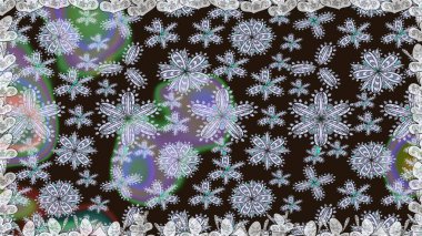 Tekstil, kumaş, kapaklar, duvar kağıtları, baskı, naylon, yapıştırma, örgü, dekupaj için çiçeksiz arkaplan. Küçük gri çiçekli oldukça eski bir besin torbası deseni. Millefleurlar.