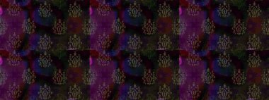 Düz Çiçek Elementleri Tasarımı. Raster güzel kumaş deseni çiziyor. Çiçek deseni. Renkli Bahar Teması çizim şablonu.