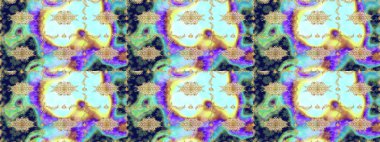 Barok tarzında duvar kâğıdı tasarımı için eskiz şablonu arka planı. Süslü raster dekorasyonu. Altın elementlerle nötr renklerde altın desen.