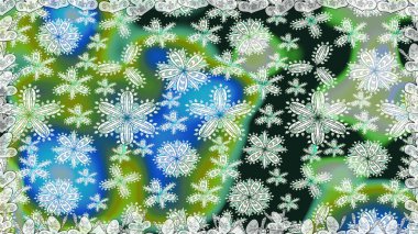 Asya tekstil tarzında. Raster illüstrasyonu. Tarafsız renklerde çiçekler. Kusursuz çiçek deseni. Raster illüstrasyonu.