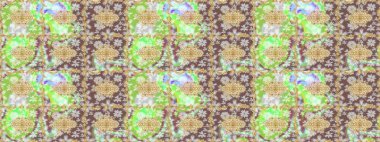 Geleneksel oryantasyon süsü. Altın elementlerle nötr renklerde altın desen. Klasik Raster altın desenini çiz. Klasik vintage arkaplan.