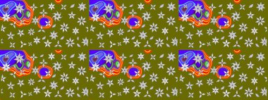 Suluboya çizim kalıbı. Çiçeğin suluboya çizimlerinin mükemmel deseni. Dekorasyon ve tasarım için güzel bir desen. Moda baskısı. Eski.