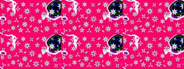 Magenta el çizimi desen. Karalama çiçekleri çizim kalıbı. Raster deseni. Sanat inspimagenta tarzı çiçekler ve arkaplan bırakır.