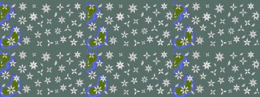 Tarafsız renklerde çiçeklerle çizilmiş çiçek deseni. Suluboya tarzında nötr renkler üzerine çiçekler.