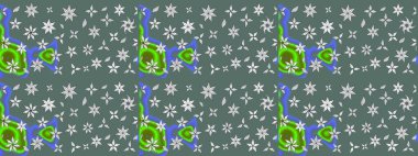 Nazikçe, güzel çiçek arkaplanı. Çiçekli karalama şeklinde Raster çiçek deseni. Tarafsız renklerde çiçekler.