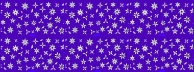 Renkli Bahar Teması eskiz kalıbı. Düz Çiçek Elementleri Tasarımı. Süslü kumaş deseni. Raster illüstrasyonunda çiçek deseni çizimi.