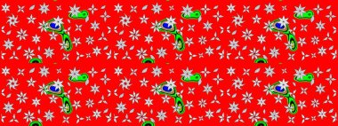 Yumuşak, bahar çiçekli arka plan. Kırmızı renkte çiçekler. Raster çiçek desenli ve çiçekli..