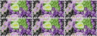 El çizimi çiçekli, pürüzsüz bir desen. Tarafsız bir arkaplanda. Tekstil, kumaş, ambalaj, hatıra defteri için hoş bir çiçek arkaplanı. Çocuksu tasarım.