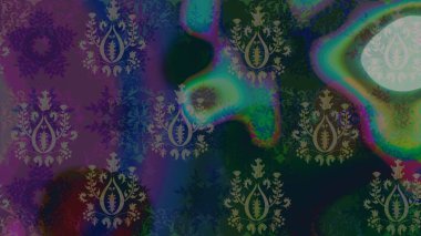 Mavi renkte kar tanesinden yapılmış kış deseni. Kış konsepti Düz yatıyordu. Raster illüstrasyonu.