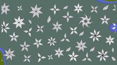 Zarif, parlak ve nötr çiçek desenli tasarım. Sabıka baskıları, bebek kıyafetleri, duvar kâğıtları, paket kutuları vb..