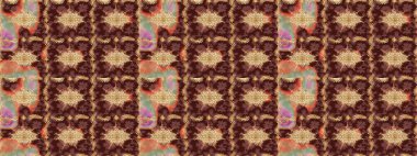 Raster geleneksel altın eskiz deseni kahverengi renklerde. Barok tarzında eskiz doğulu süsü..