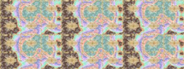 Raster soyut çiçek çelengi altın karalama fantezi yaprakları ve tarafsız renklerde çiçek. El yapımı dekoratif çerçeve, albüm kapağı, tebrik kartı, klasik Art deco tarzı.