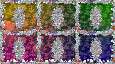 Raster desen. Fantezi kumaş deseni. Çiçekler, suluboya ile sorunsuz çiçek desenli.