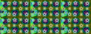 Yeni yıl kar tanesi. Düz kar karalama ikonları, yılbaşı afişi için kar taneleri silueti, kartlar. Yeşil, mavi ve nötr renkler üzerine şirin soyut kar taneleri raster tasarımı.