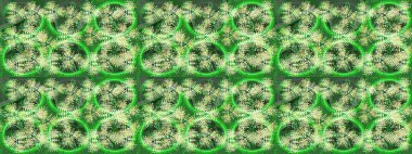 Raster Noel soyut renkli arka plan ve tatlı kar tanesi. Yeşil, nötr ve sarı renkli kar taneleri. Raster illüstrasyonu.