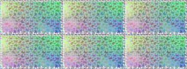 Raster illüstrasyonu. Web sayfası geçmişleri, duvar kağıtları, tekstil ve yüzey dokuları için mükemmel. Kusursuz desen. Renkli kelebekler.