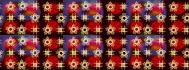 Yılbaşı kış tasarımı için renkli kar taneleri. Elle çizilmiş kartanesi karalaması. Raster illüstrasyonu.