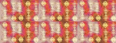 Farklı kar tanesi toplama rasterleri, pembe, turuncu ve bej renklerde kış elementleri. Raster Noel soyut renkli arkaplan ve tatlı kar tanesi.