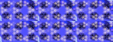 Renkli elementlerle Raster ilginç desen