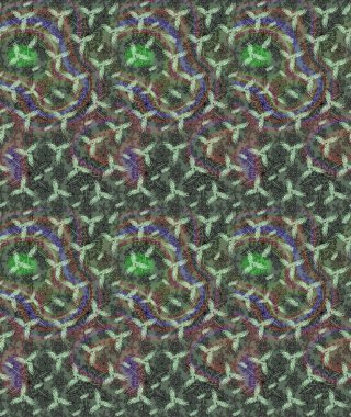 Raster illüstrasyonu. Suluboya çiçekli çiçek deseni. Gri renkli Asya tekstili.