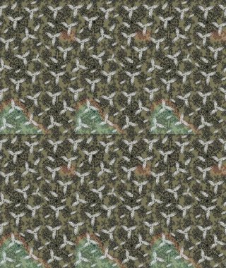 Çiçeksel gri çizim deseni. Raster çiçek izi. Klasik taslak çizimi.