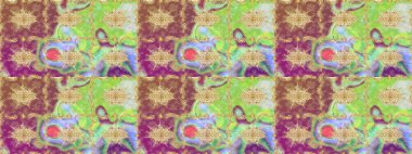 El yapımı dekoratif çerçeve, albüm kapağı, tebrik kartı, klasik Art deco tarzı. Raster soyut çiçek çelengi altın karalama fantezi yaprakları ve tarafsız renklerde çiçek.