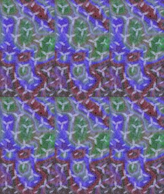 Suluboya etkisi. Raster deseni. Botanik çizim kalıbı. Organik elementler.