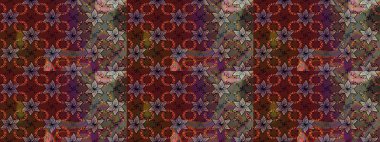 Basit bir kar tanesi. Kahverengi ve mor renkli şirin kar taneleri. Soyut duvar kâğıdı, ambalaj dekorasyonu. Kışın sembolü, mutlu noeller, mutlu yeni yıl kutlaması Raster illüstrasyonu..