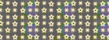 Gri renkli çiçekler. Raster düz çiçek çizim deseni. Tasarım hediye paketi, tebrik kartları, posterler ve afiş tasarımı.