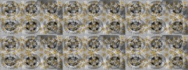 Raster illüstrasyonu. Kar taneleri ve raster arkaplanlı Noel karalaması deseni.